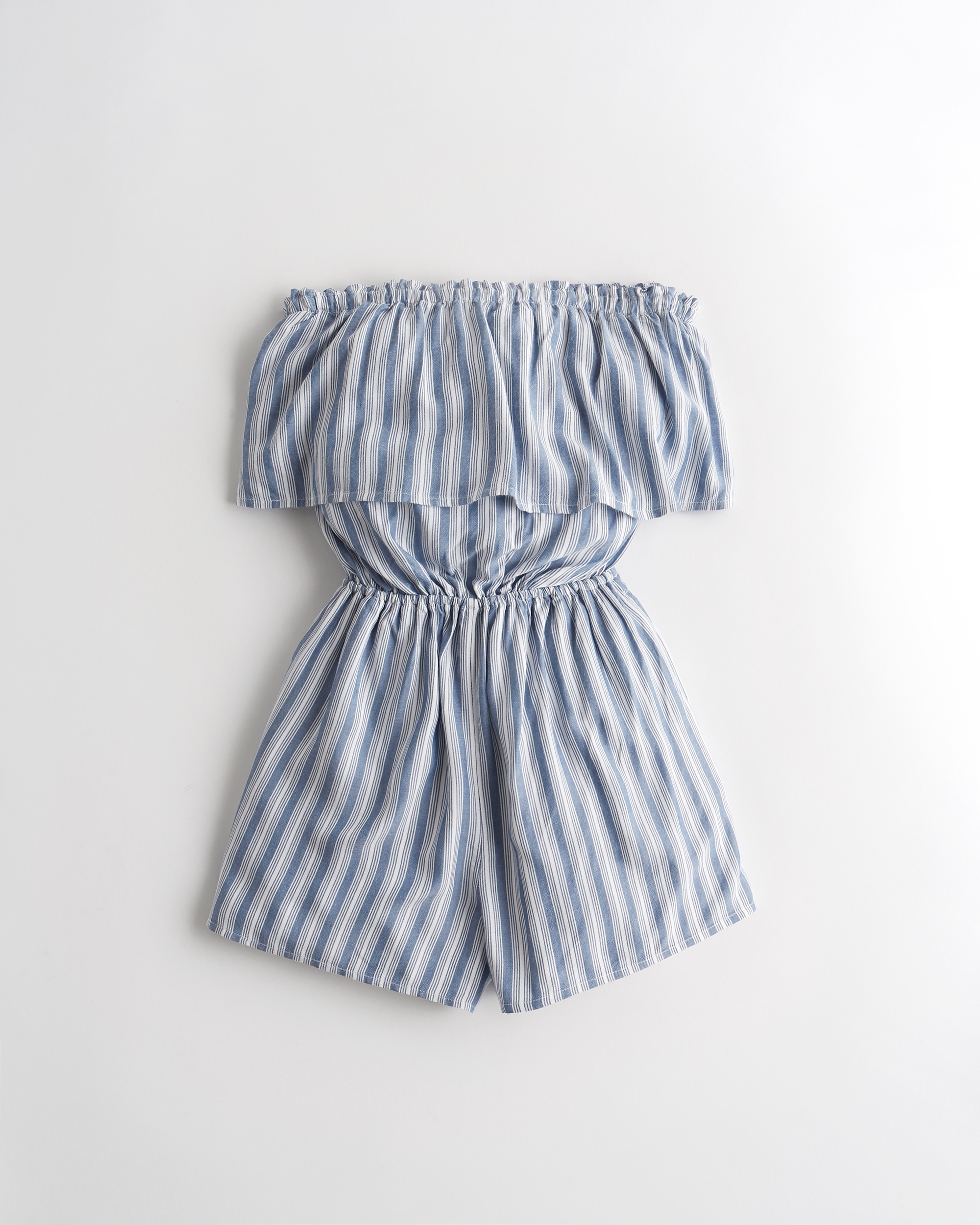 hollister strapless romper