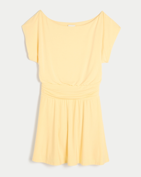Women's Off-the-Shoulder Knit Mini Dress | Women's New Arrivals