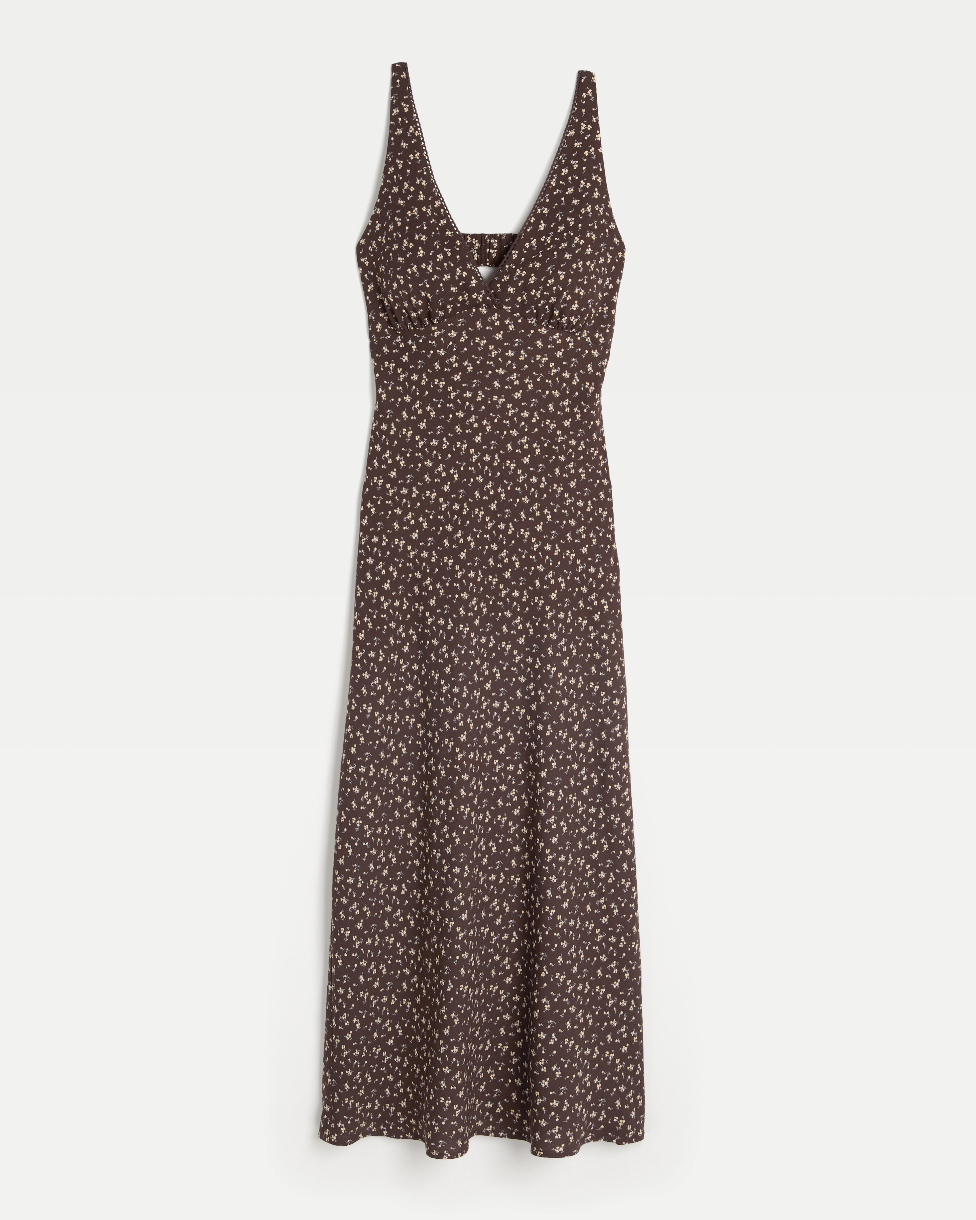 Crepe Maxi Dress