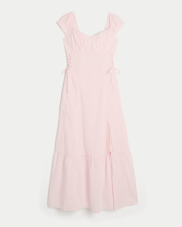 cute pink dresses All True Tiered Dress – Shop the Mint ___Cm/Inches 2 Elegant Pink Straps Sleeveless A-Line