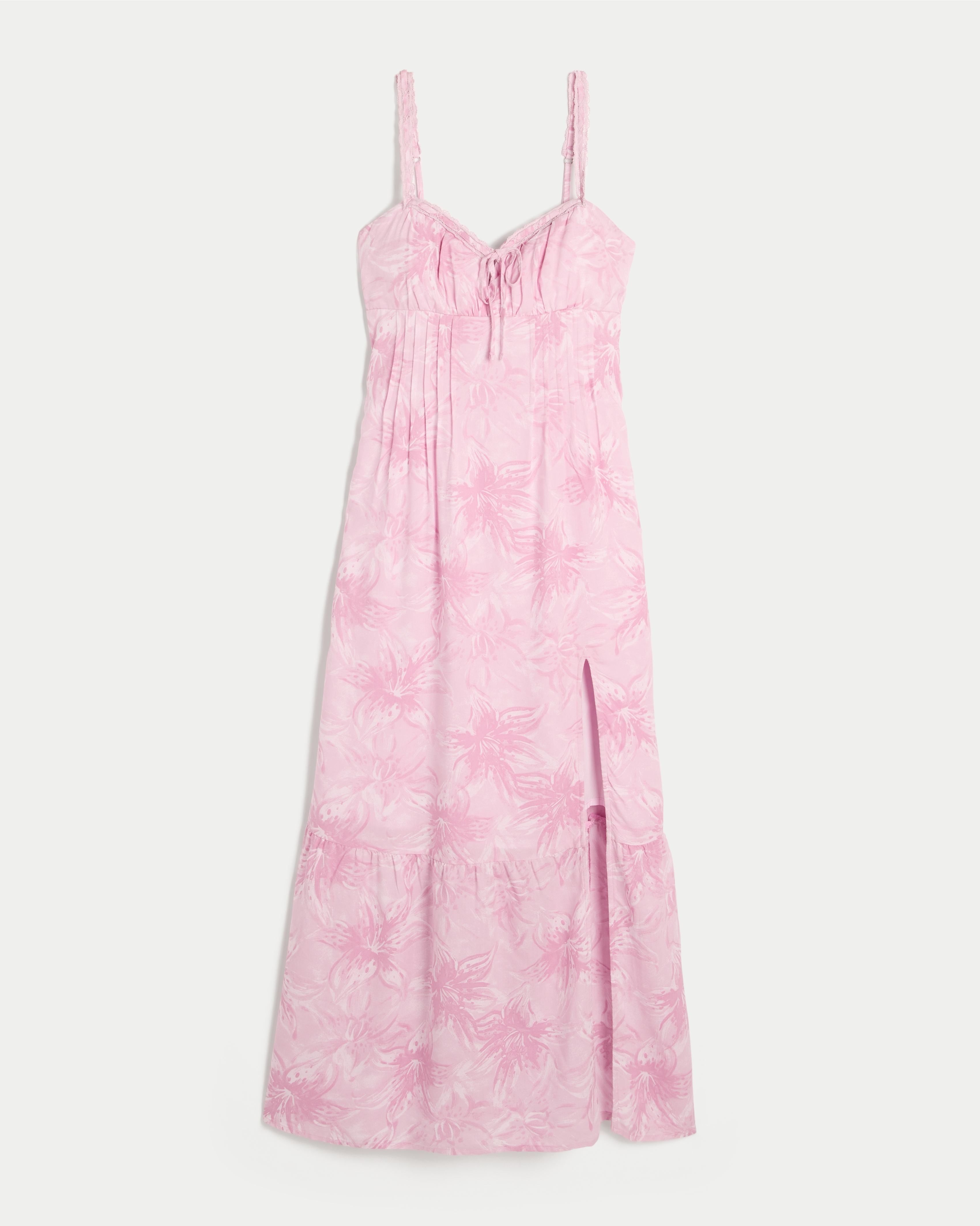 Pintuck Maxi Dress