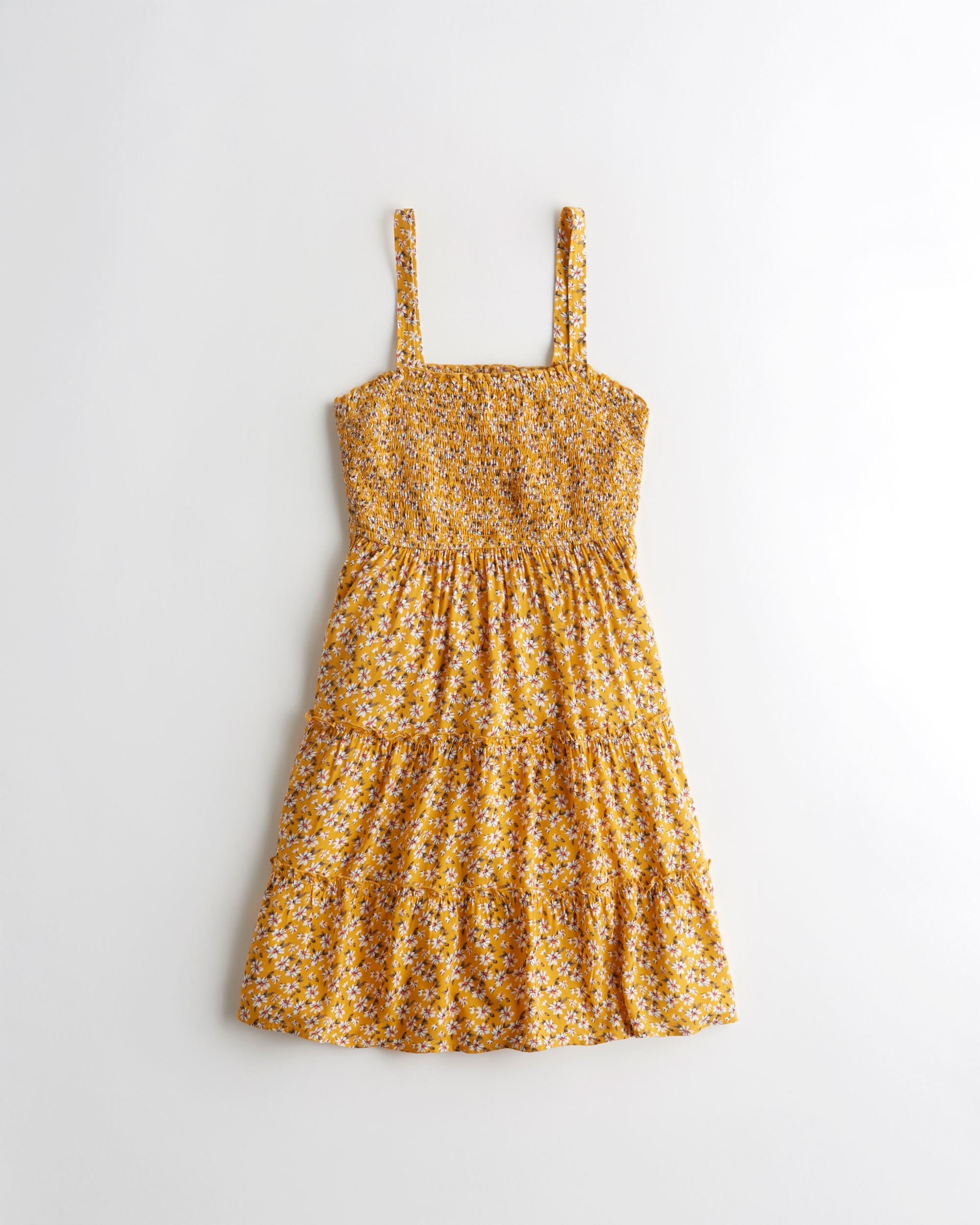 hollister yellow dress