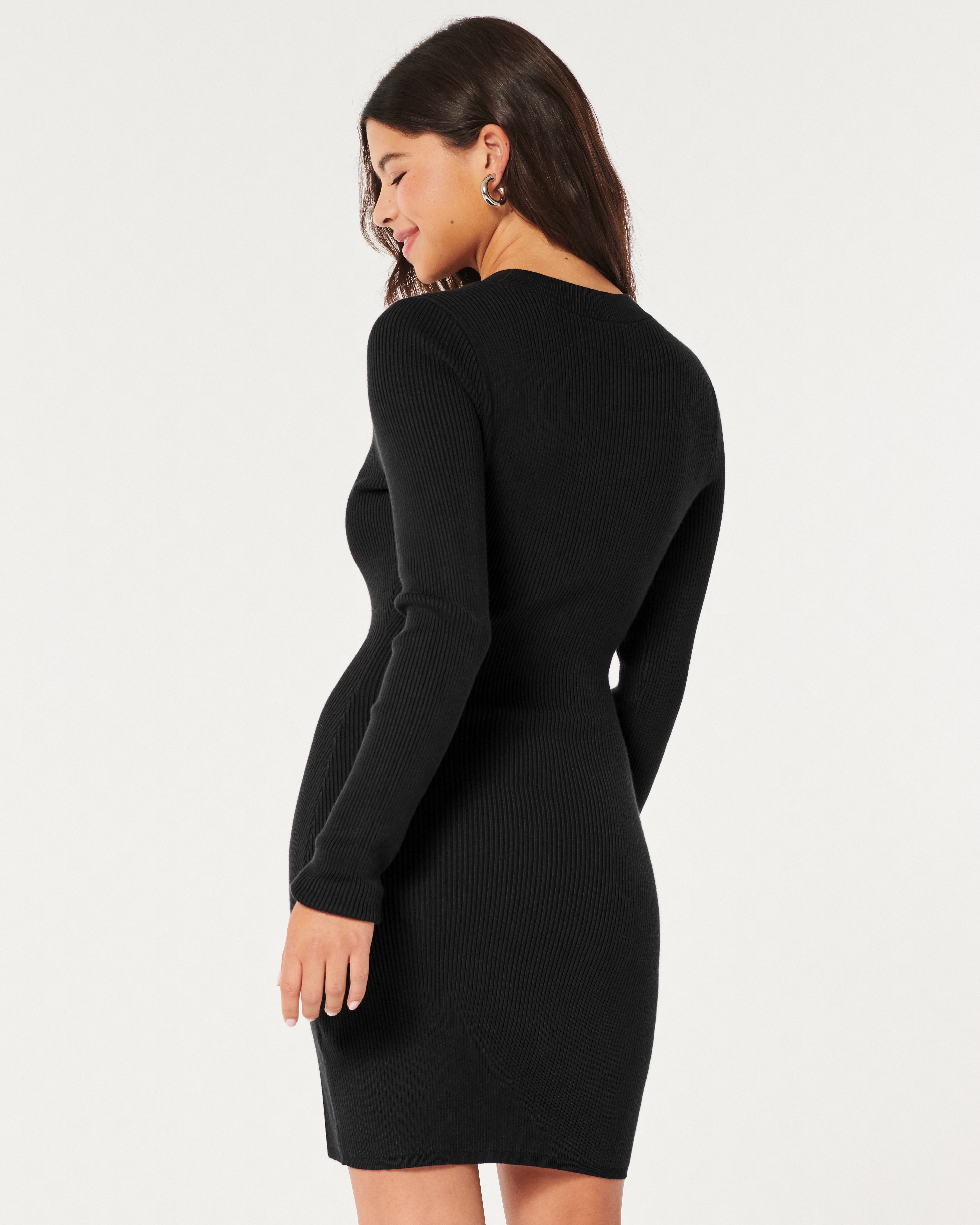 Hollister long outlet sleeve dress