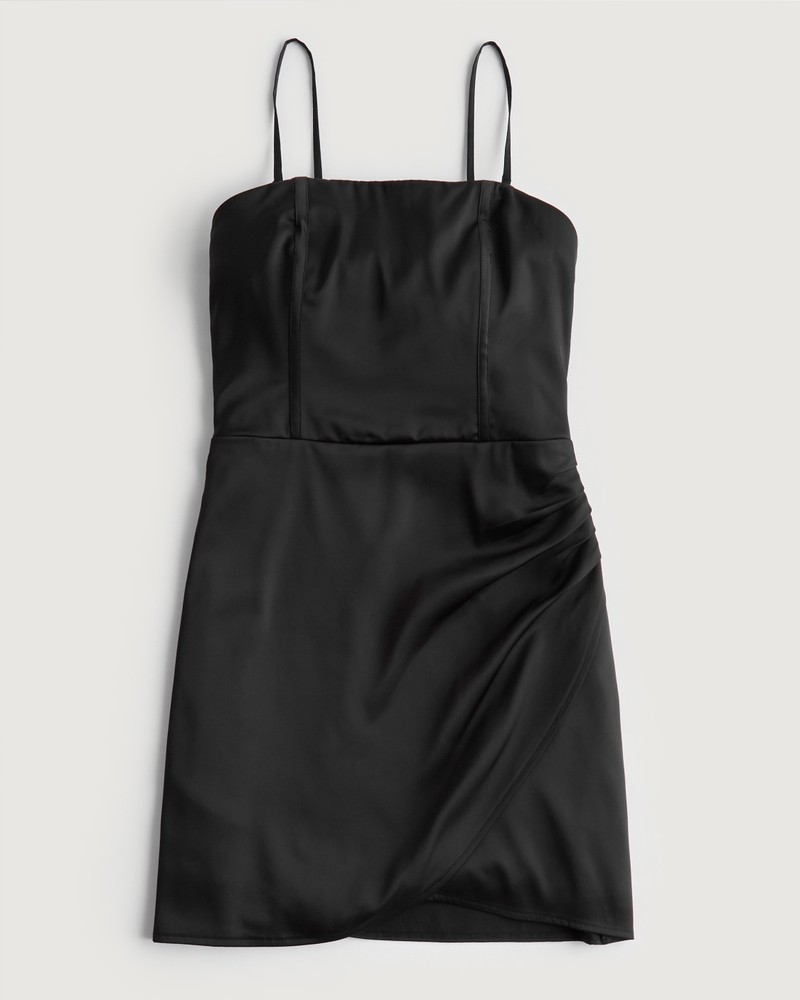 Women's Satin Bodycon Mini Dress Women's Dresses & Rompers