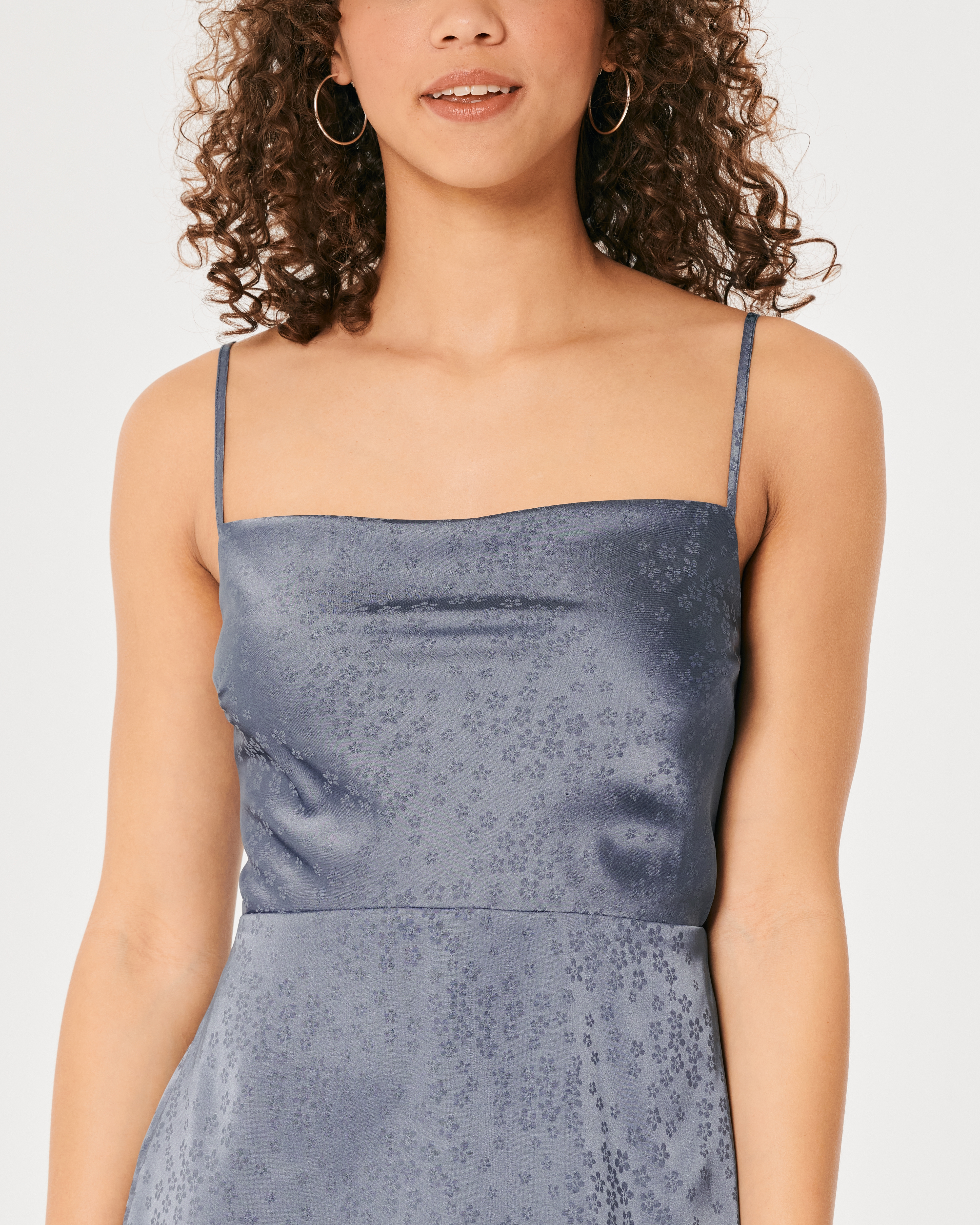 Women s Satin Mini Dress Women s Sale HollisterCo