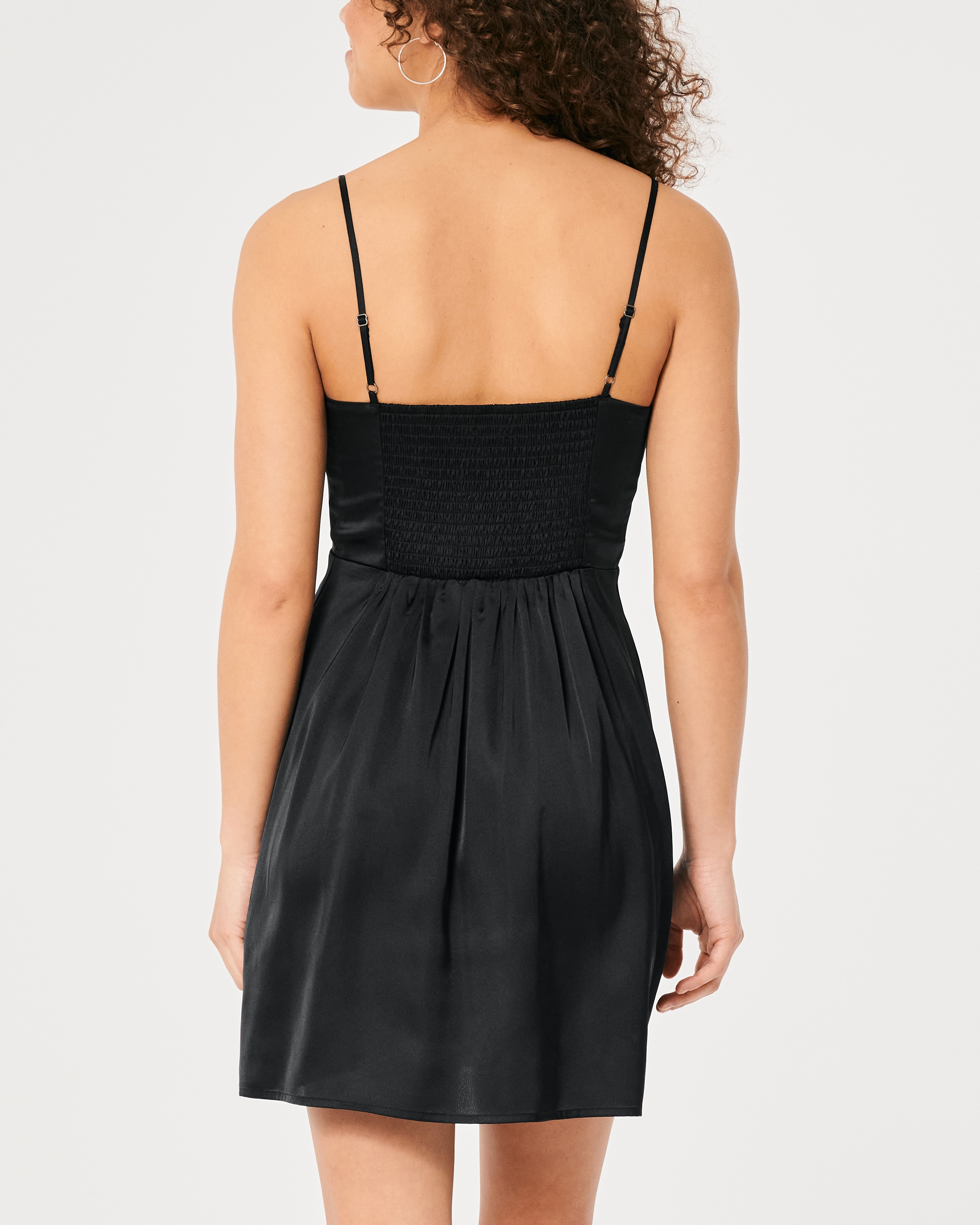 Satin Mini Dress