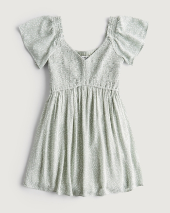 Women's Flutter Sleeve BuiltIn Shorts Dress Women's Clearance