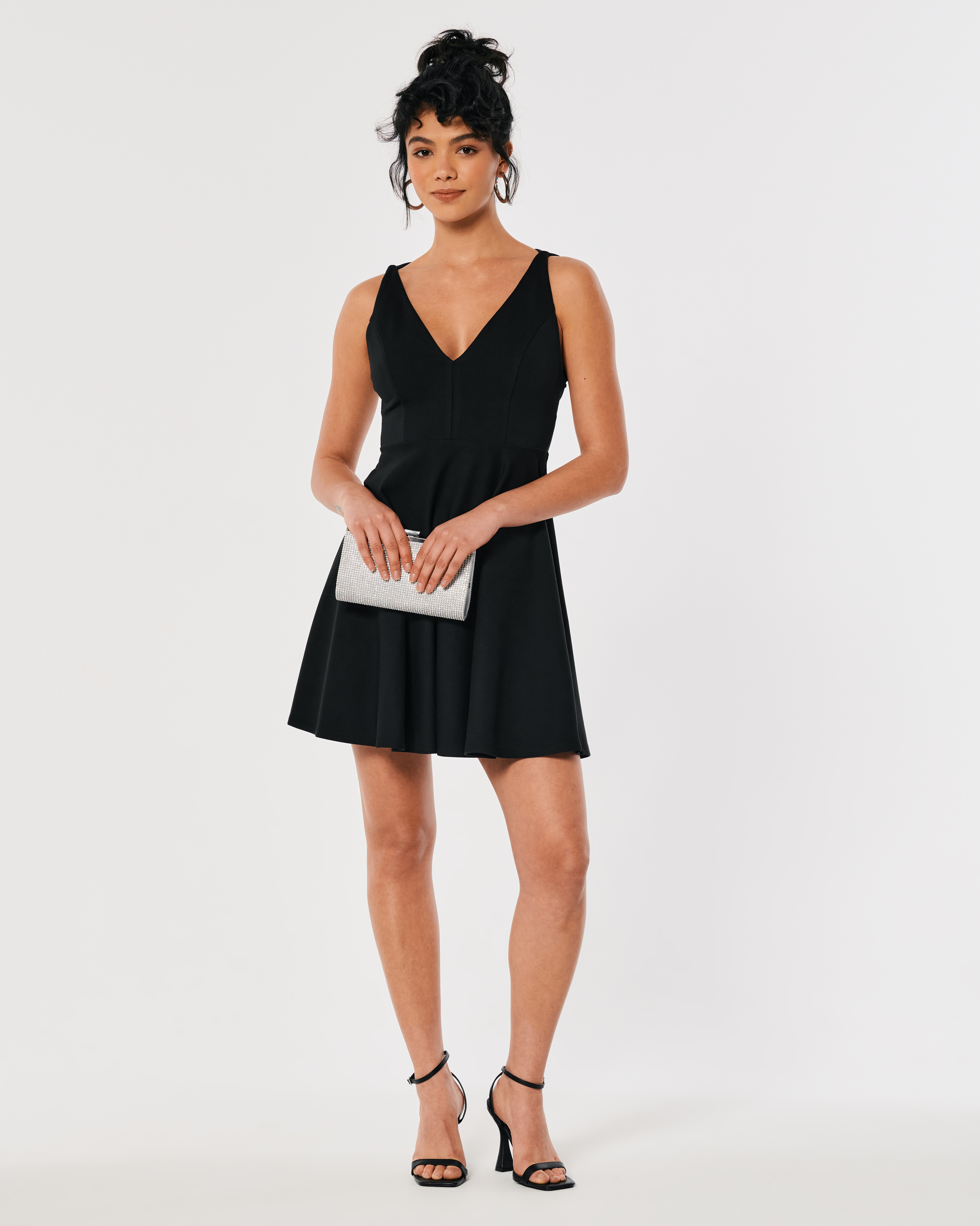 Ponte skater outlet dress