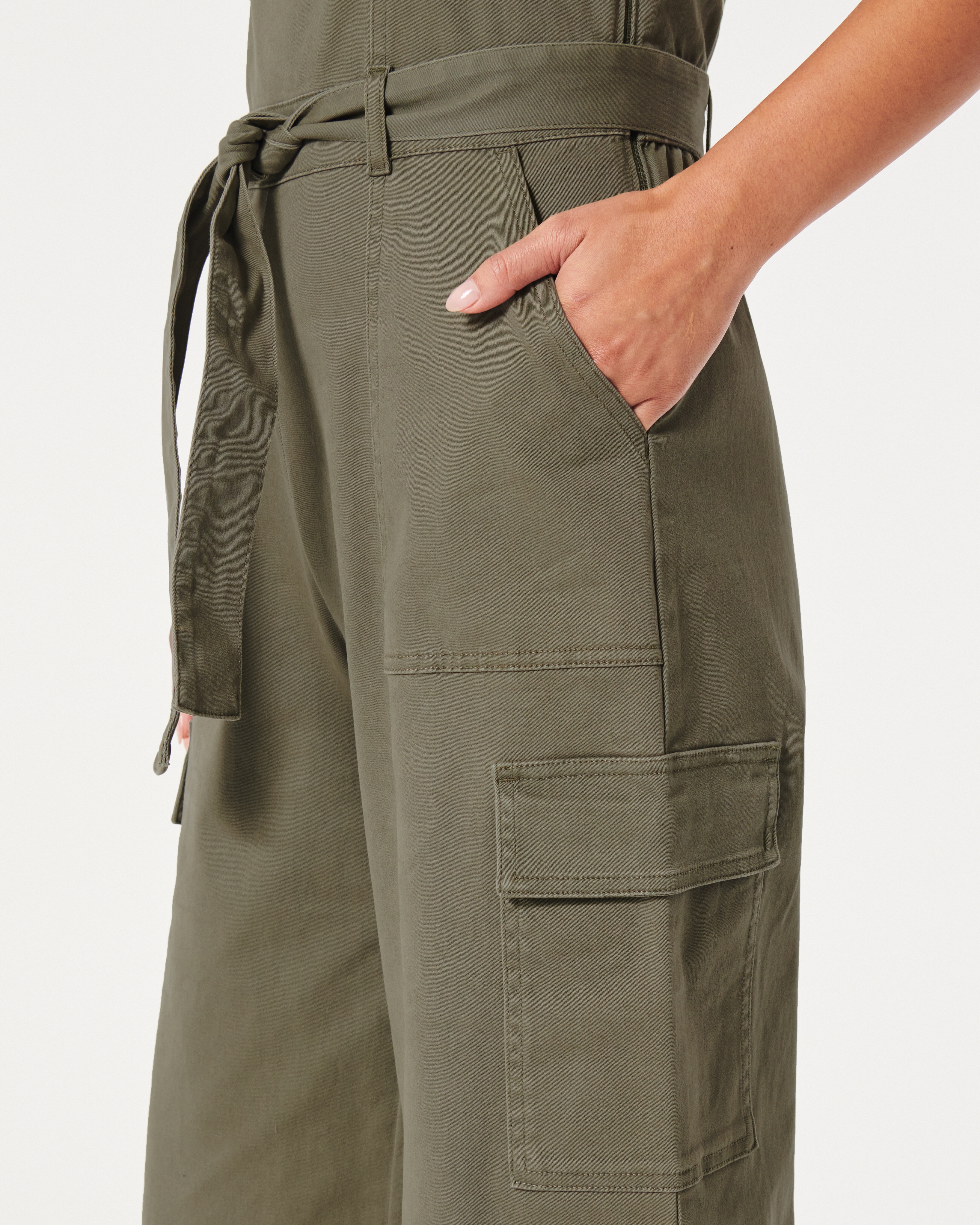 Hollister utility outlet jumpsuit