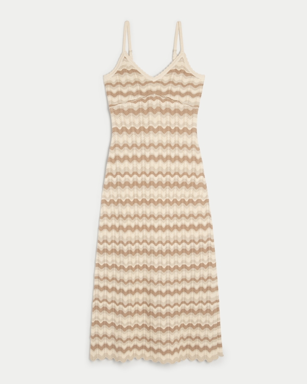 Crochet Midi Dress