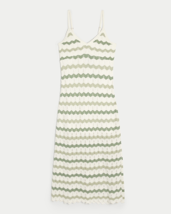 Women's Crochet Midi Dress | Women's Dresses & Rompers | HollisterCo.com