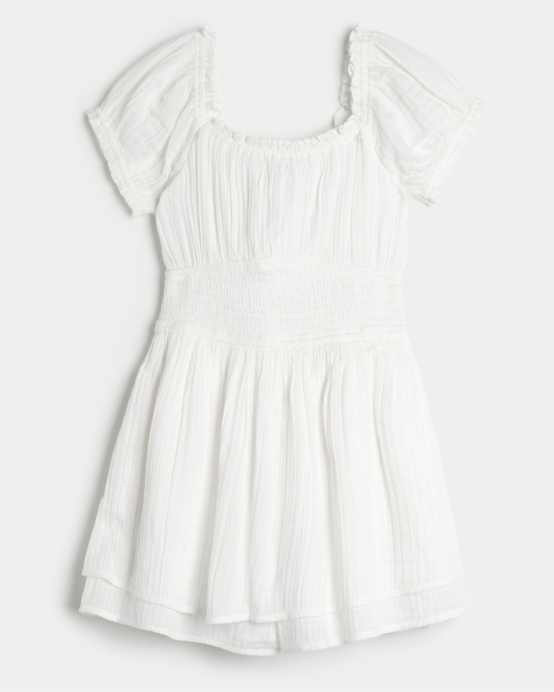 Women s Hollister Saidie On or Off Shoulder Romper Women s Clearance HollisterCo