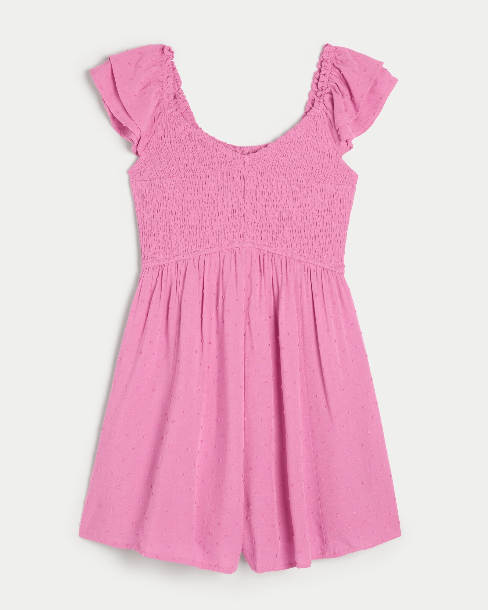 So many new arrivals @aerie! How sweet is this Smocked Keyhole Romper