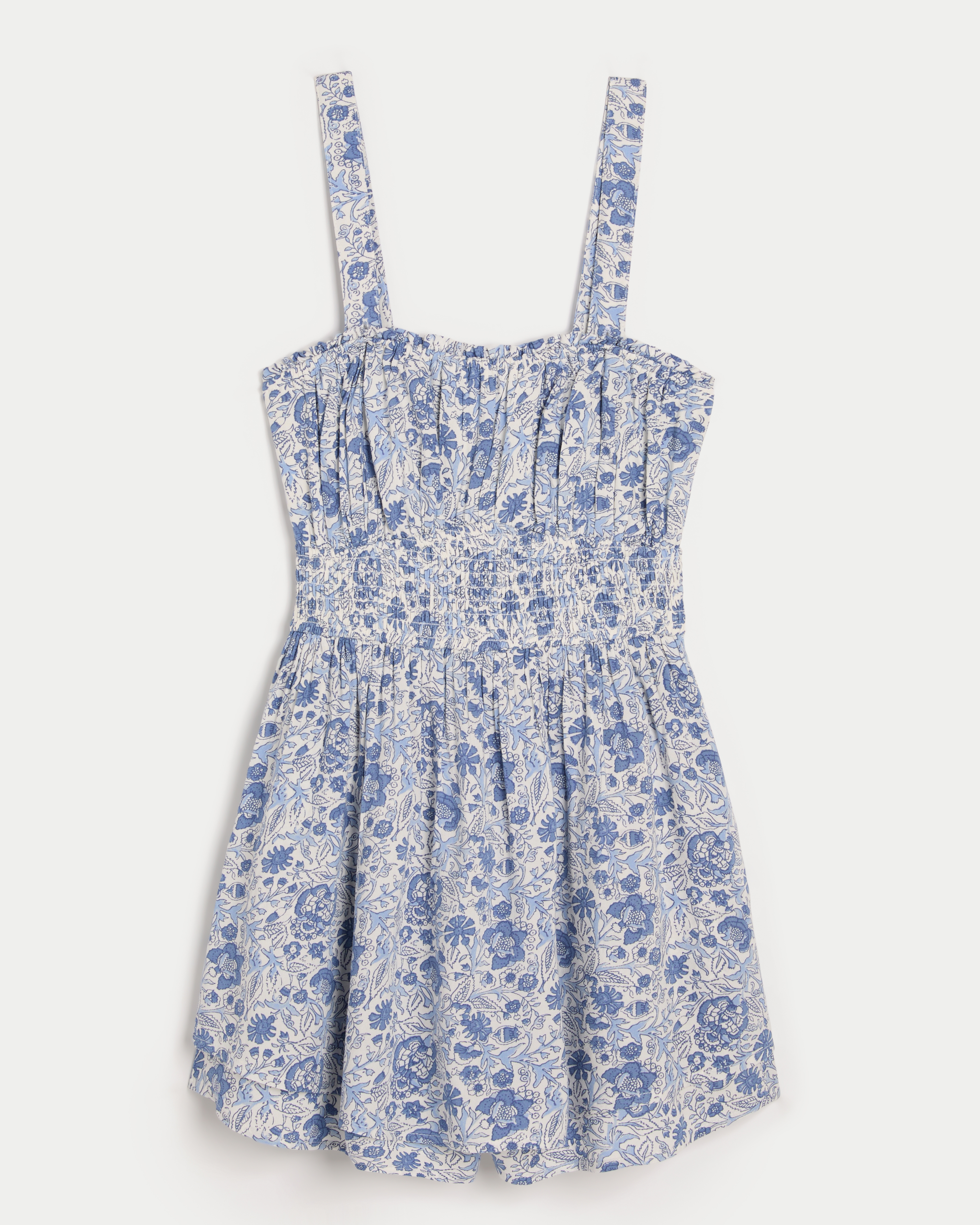 Hollister Saidie Double-Tier Removable Strap Romper