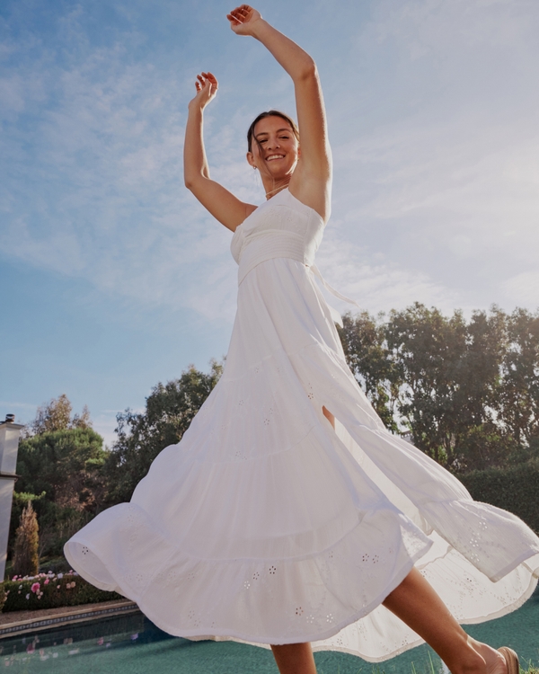 Women's White Dresses: Short & Midi White Dresses