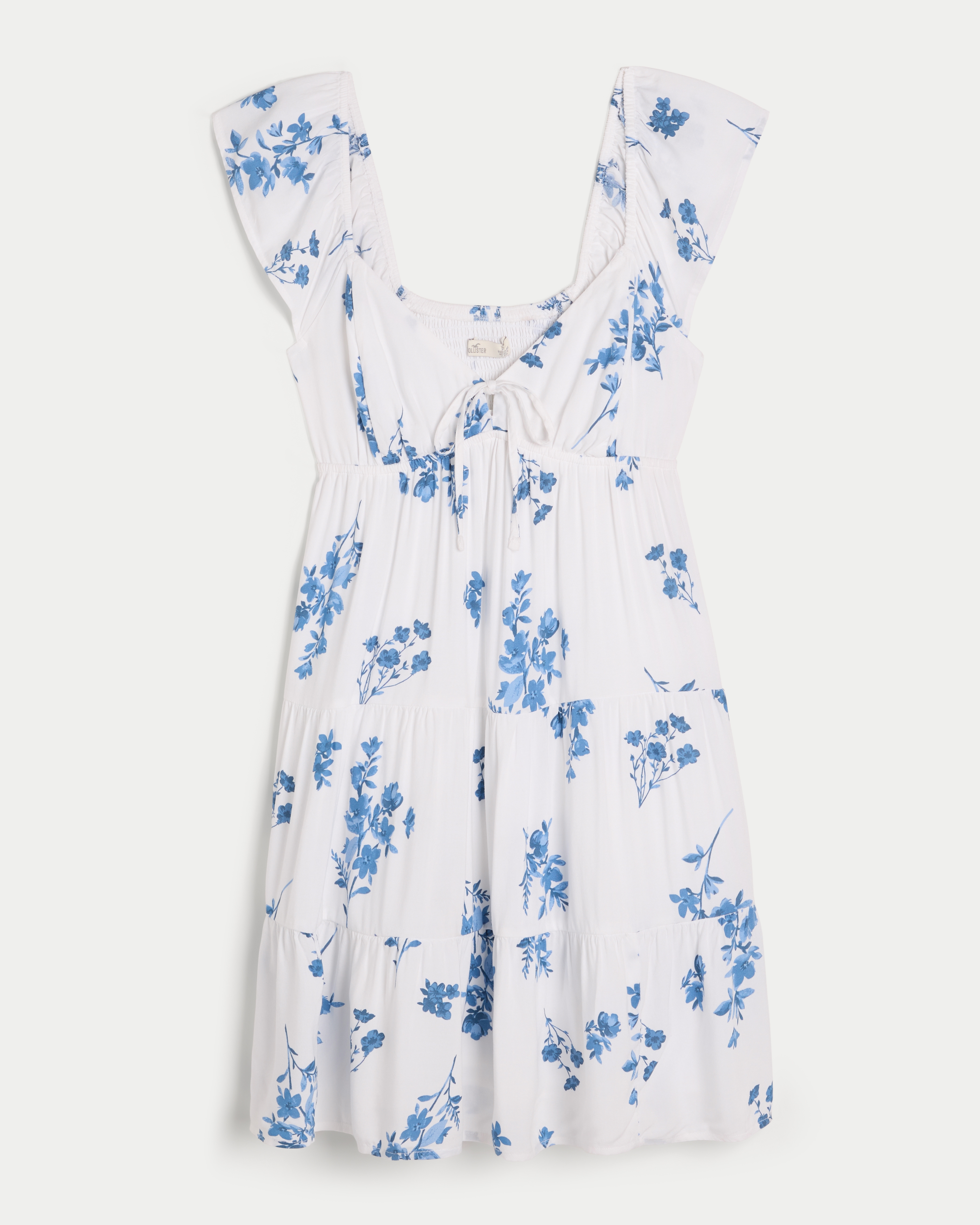 Women's Flutter Sleeve Babydoll Dress | Women's Dresses & Rompers |  HollisterCo.com