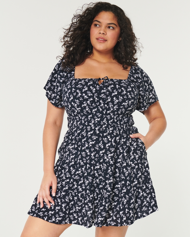 open back channeled skort dress Hollister Open Back Channeled Skort Dress at Foxvalley Mall in Aurora, IL