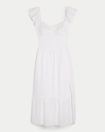 Hollister lace up dress discount
