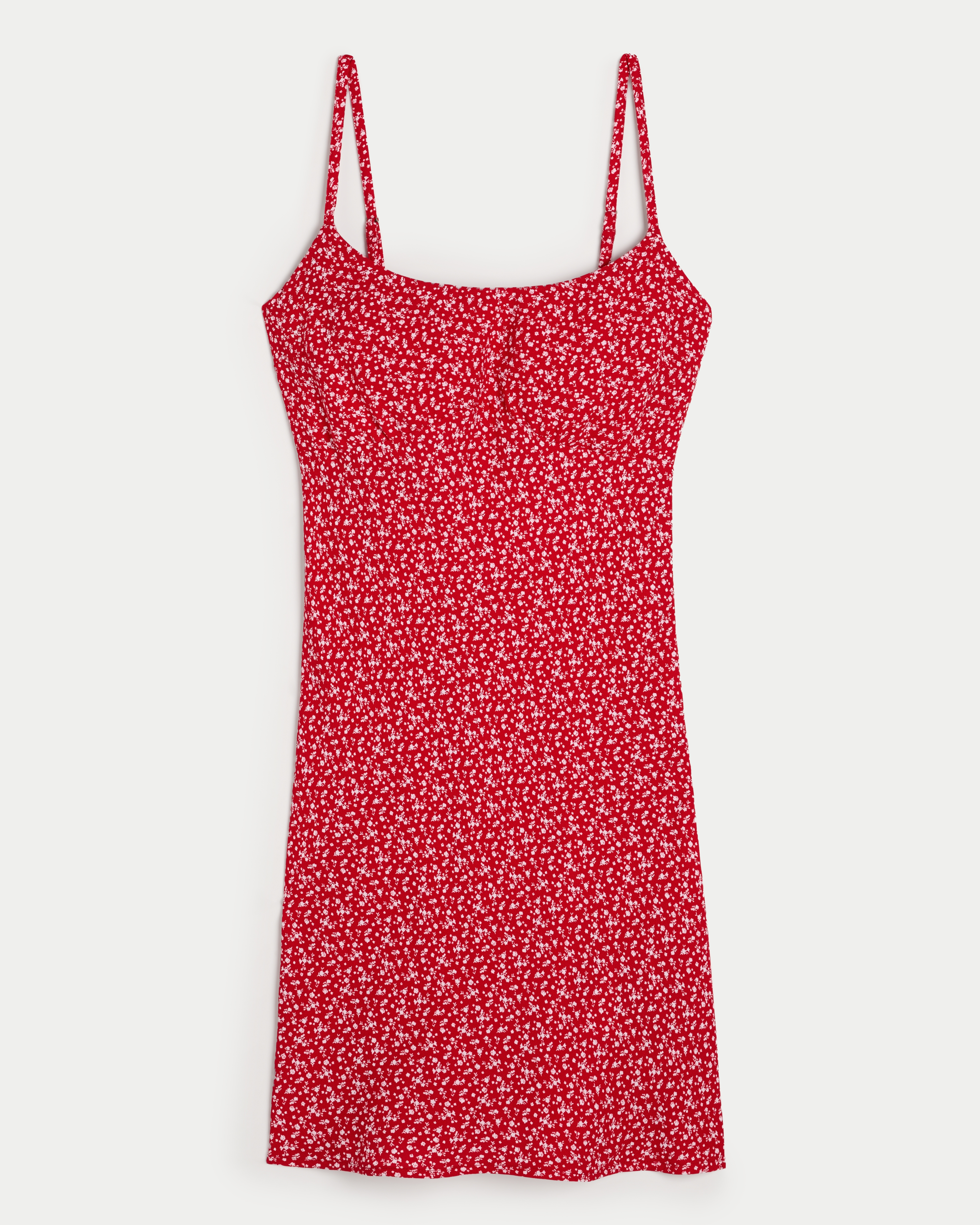 Hollister red floral dress hotsell