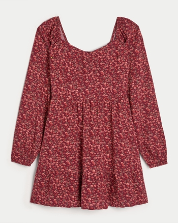 Cinch Waist Mini Dress main image 1