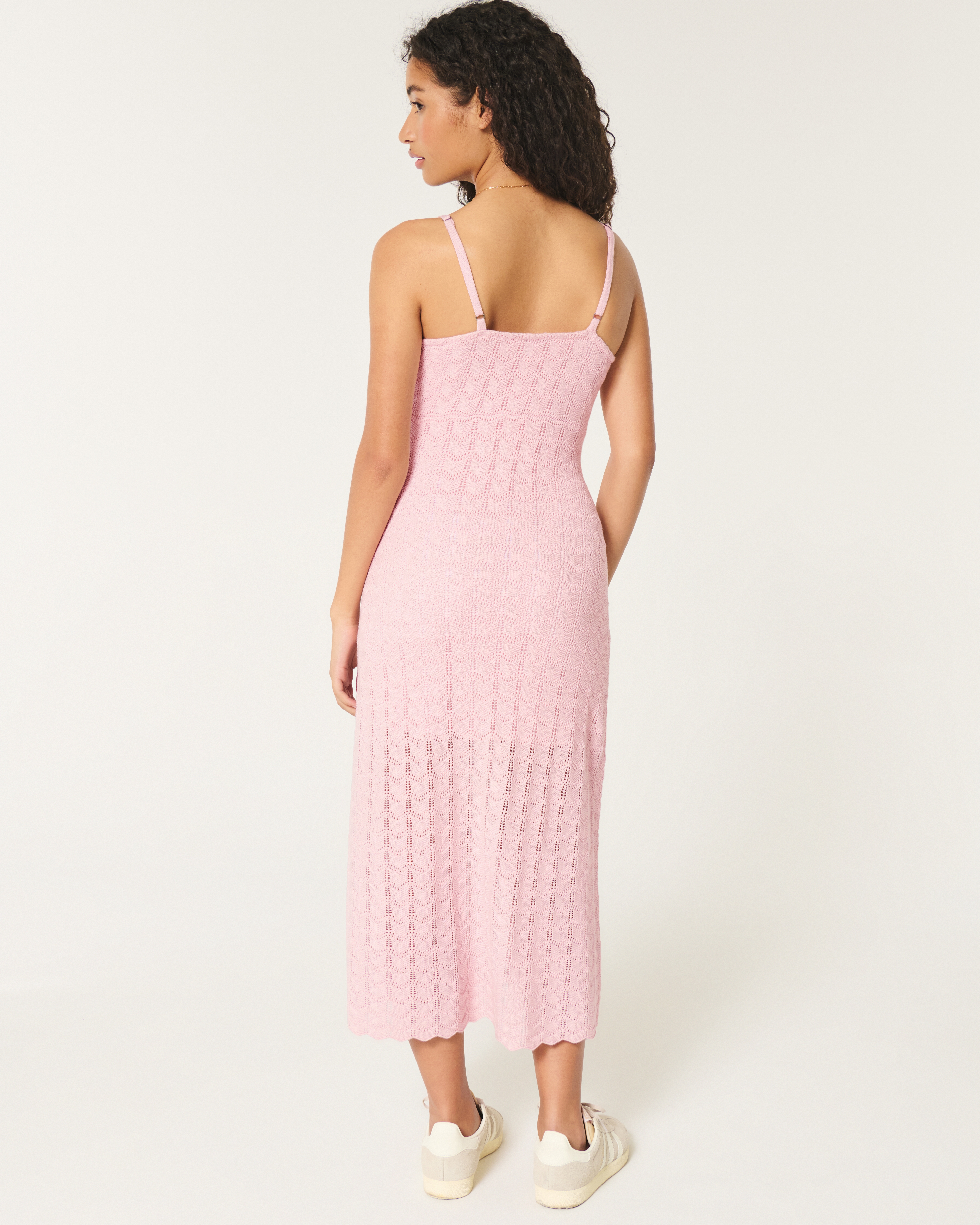 Hollister pink dress best sale