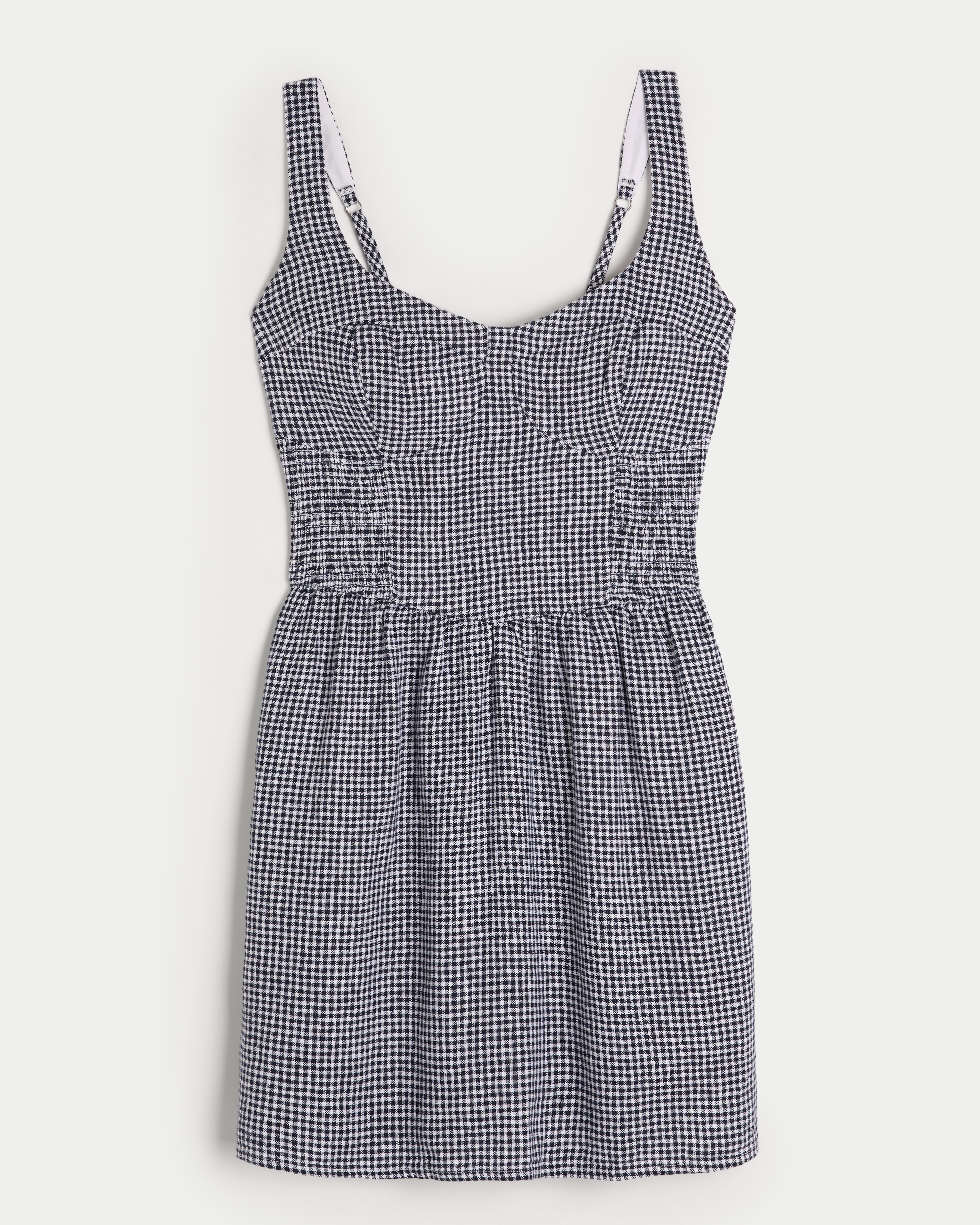 Linen-Blend Mini Skort Dress