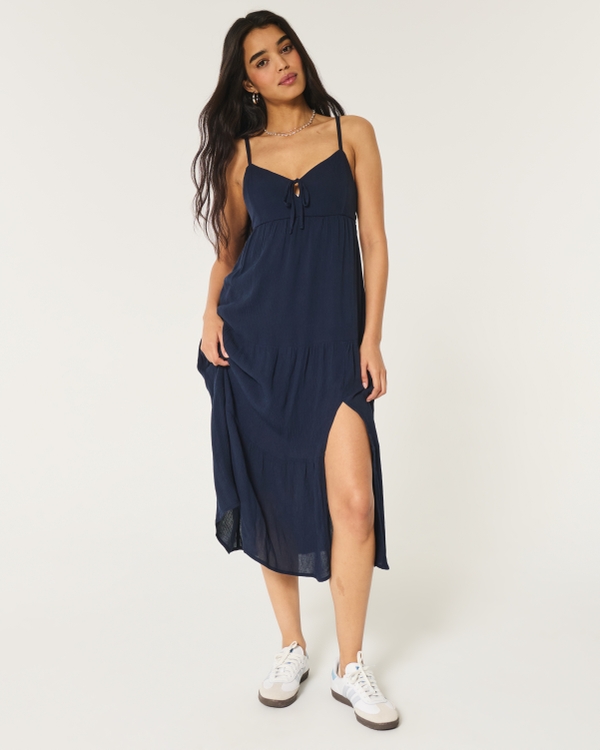 Babydoll Midi Dress