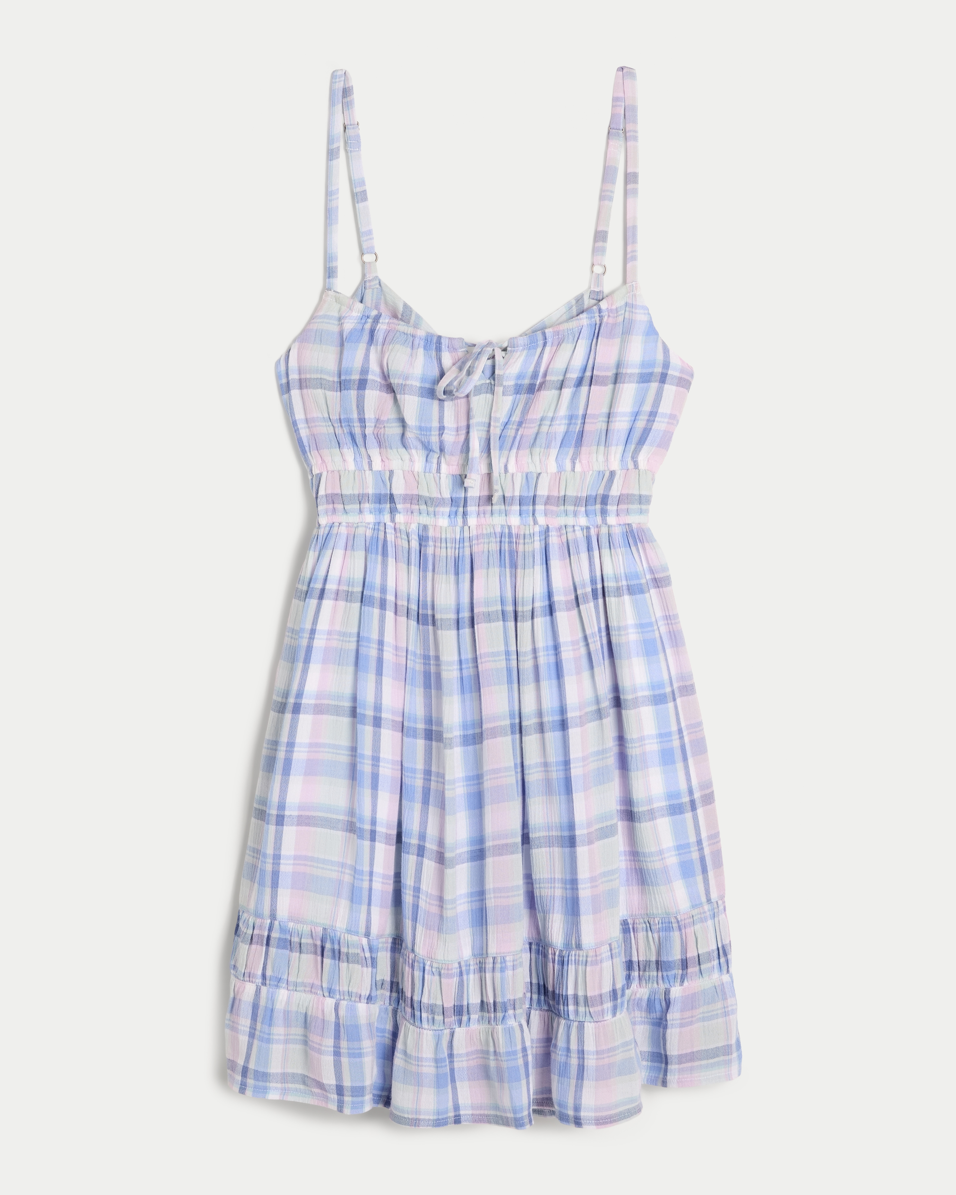 Tie Back Mini Skort Dress