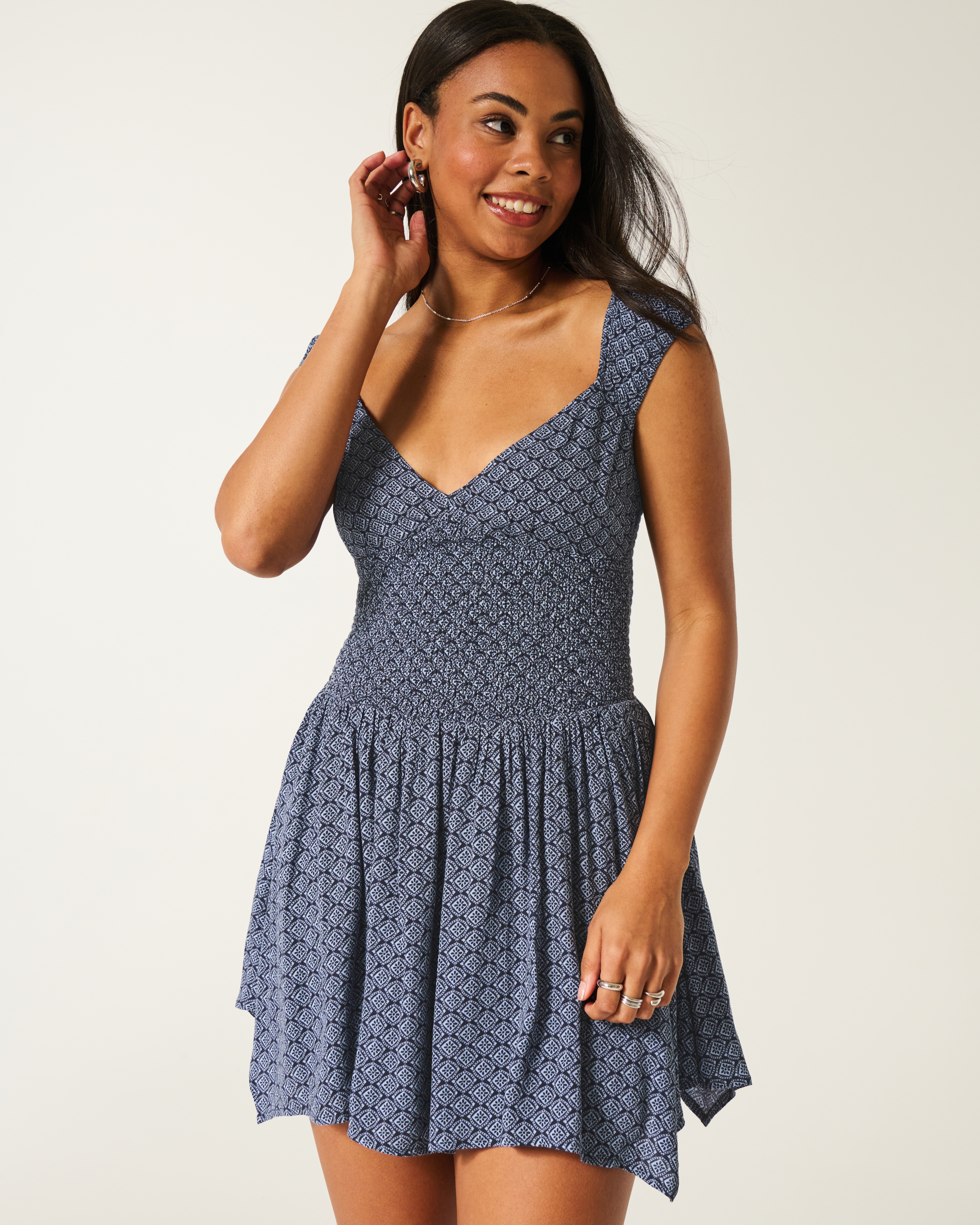 オールインワン・サロペット Rabanne Asymmetrical Hem Mini Dress Women's Asymmetrical Hem Mini Dress | Women's Sale