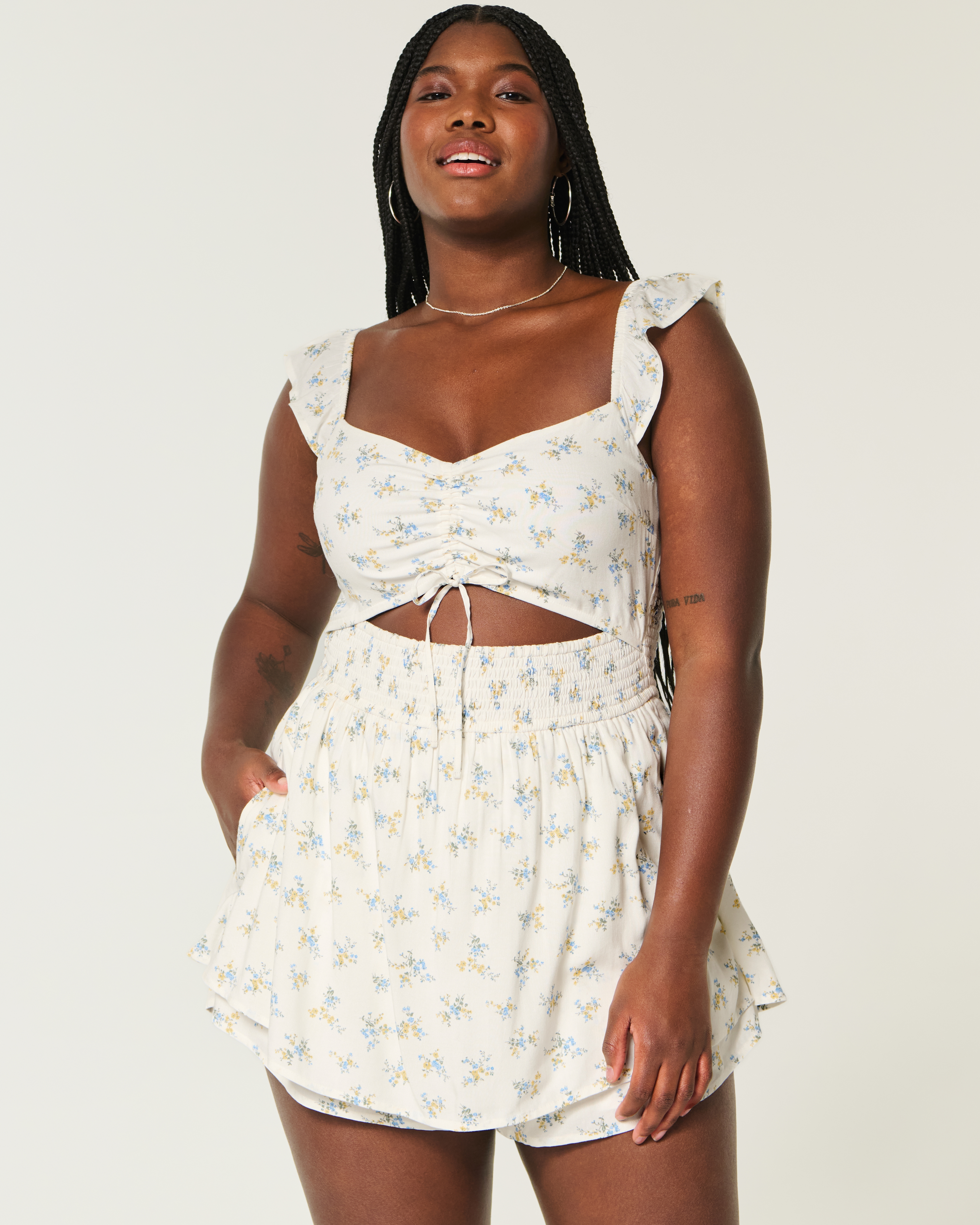 Flutter Sleeve Romper