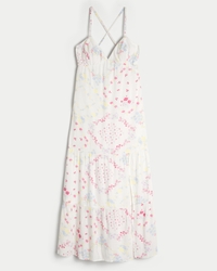 chinese dress ladies Persephone Gorgeous Boho Lace Maxi Dress Medium / Off White main image 1