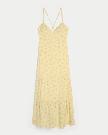 Women's Open Back Maxi Dress | Women's | HollisterCo.com