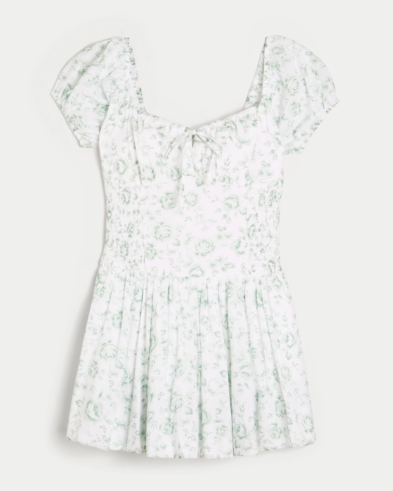 Hollister Sofia Drop-Waist Bubble Skort Dress