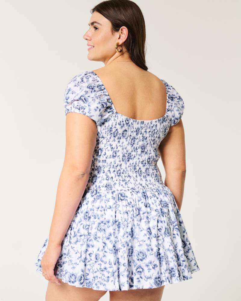 Women's Hollister Sofia Drop-Waist Bubble Skort Dress Women's