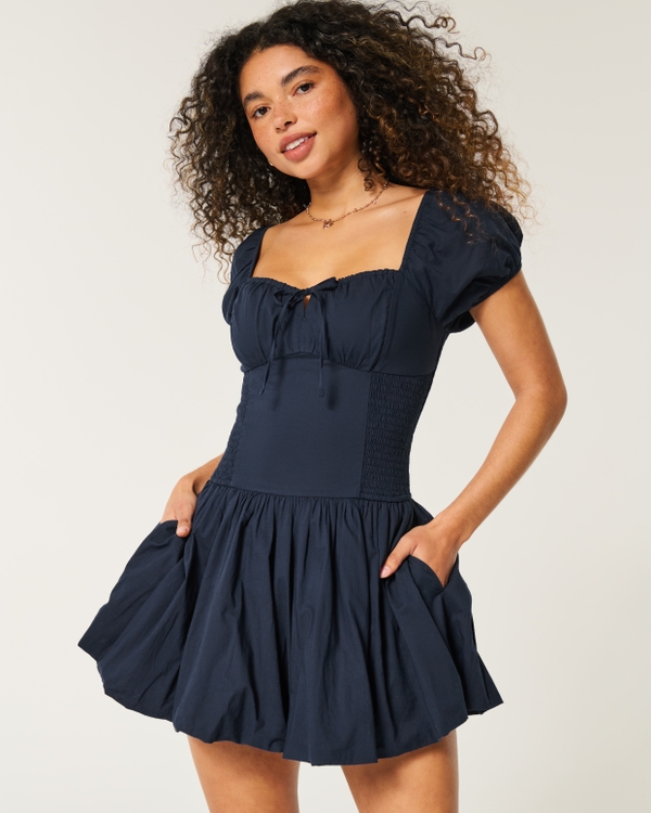 Hollister blue dress deals