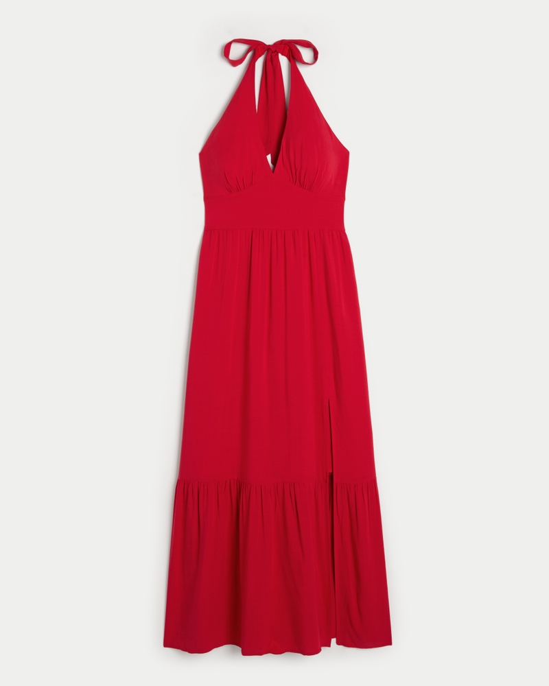 Halter Midi Dress