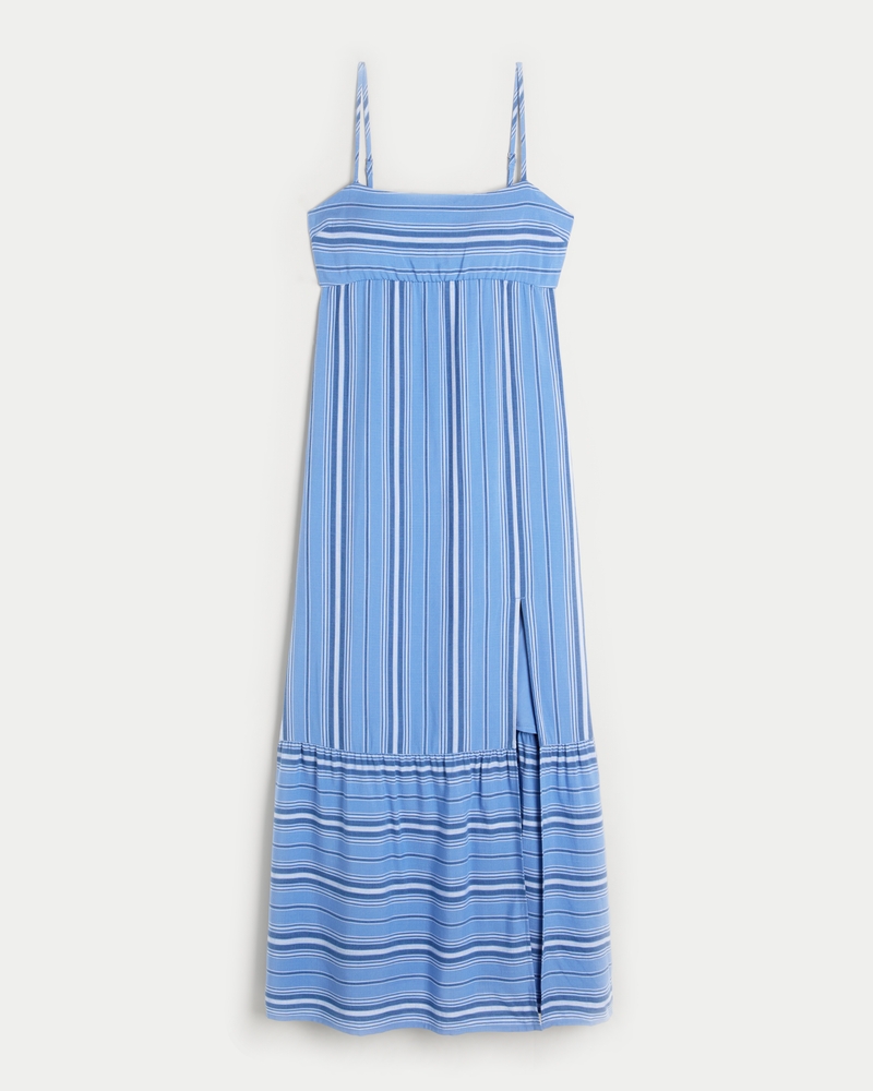 Women's Babydoll Maxi Dress | Women's Clearance | HollisterCo.com