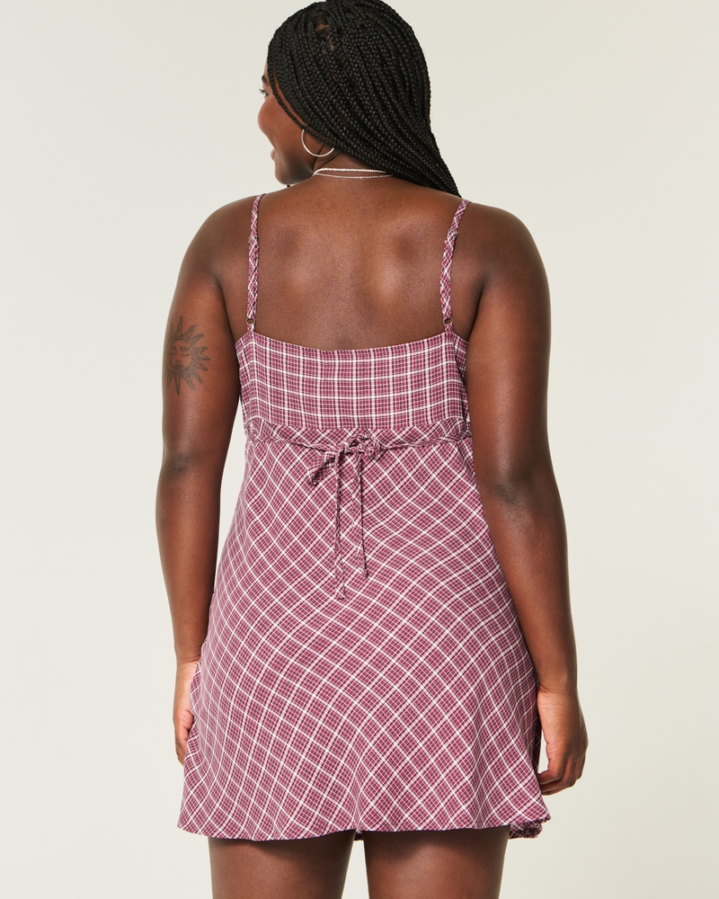 Crepe Mini Dress