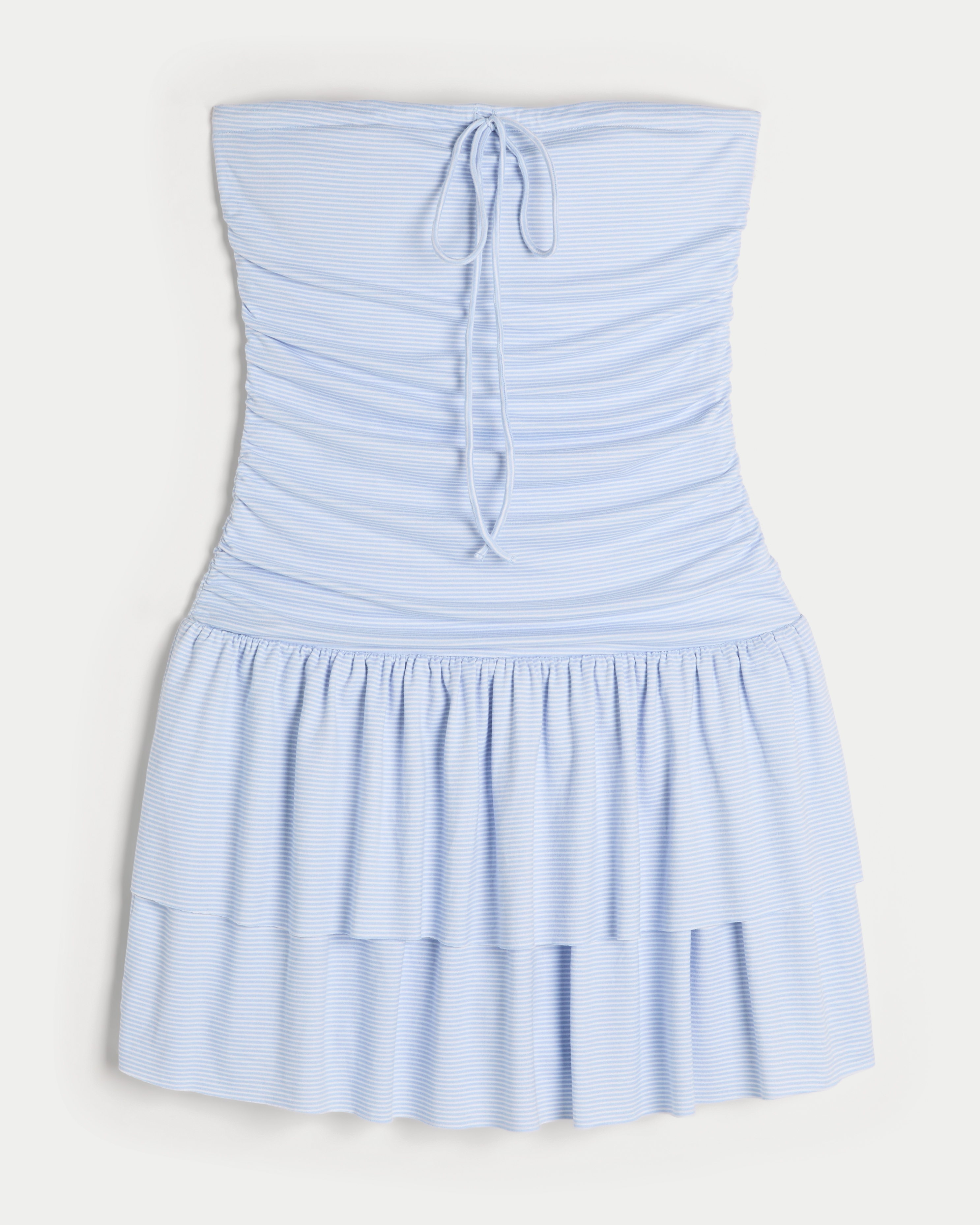 Strapless Knit Skort Dress