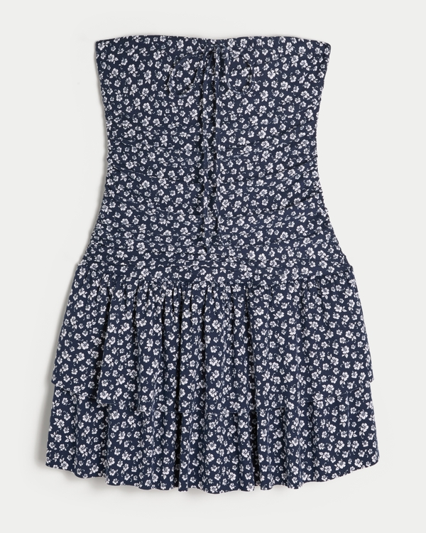 strapless knit skort dress Women's | Women's Clearance High Stretch