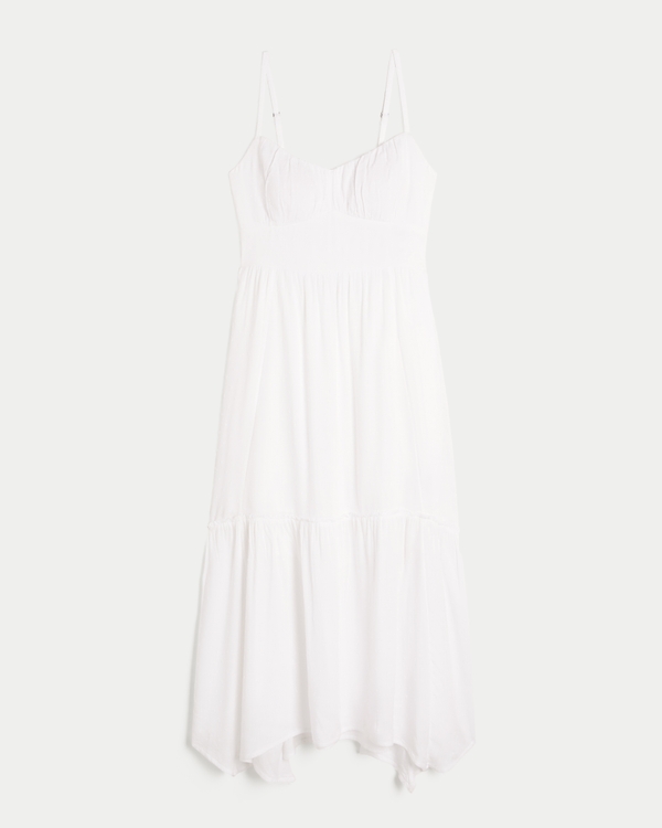 Maxi Dress, White view 1