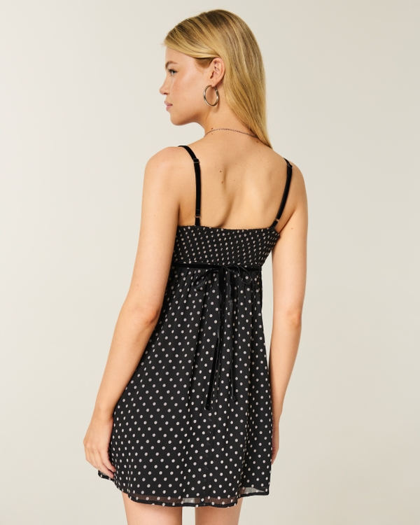 Chiffon Babydoll Mini Dress