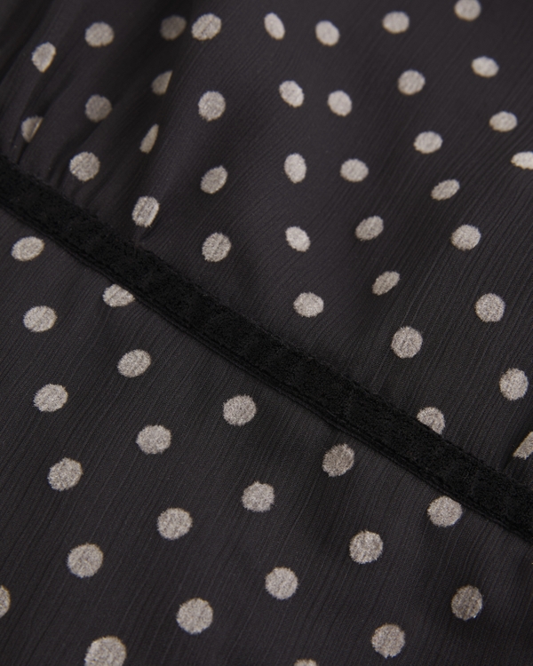 Chiffon Babydoll Mini Dress