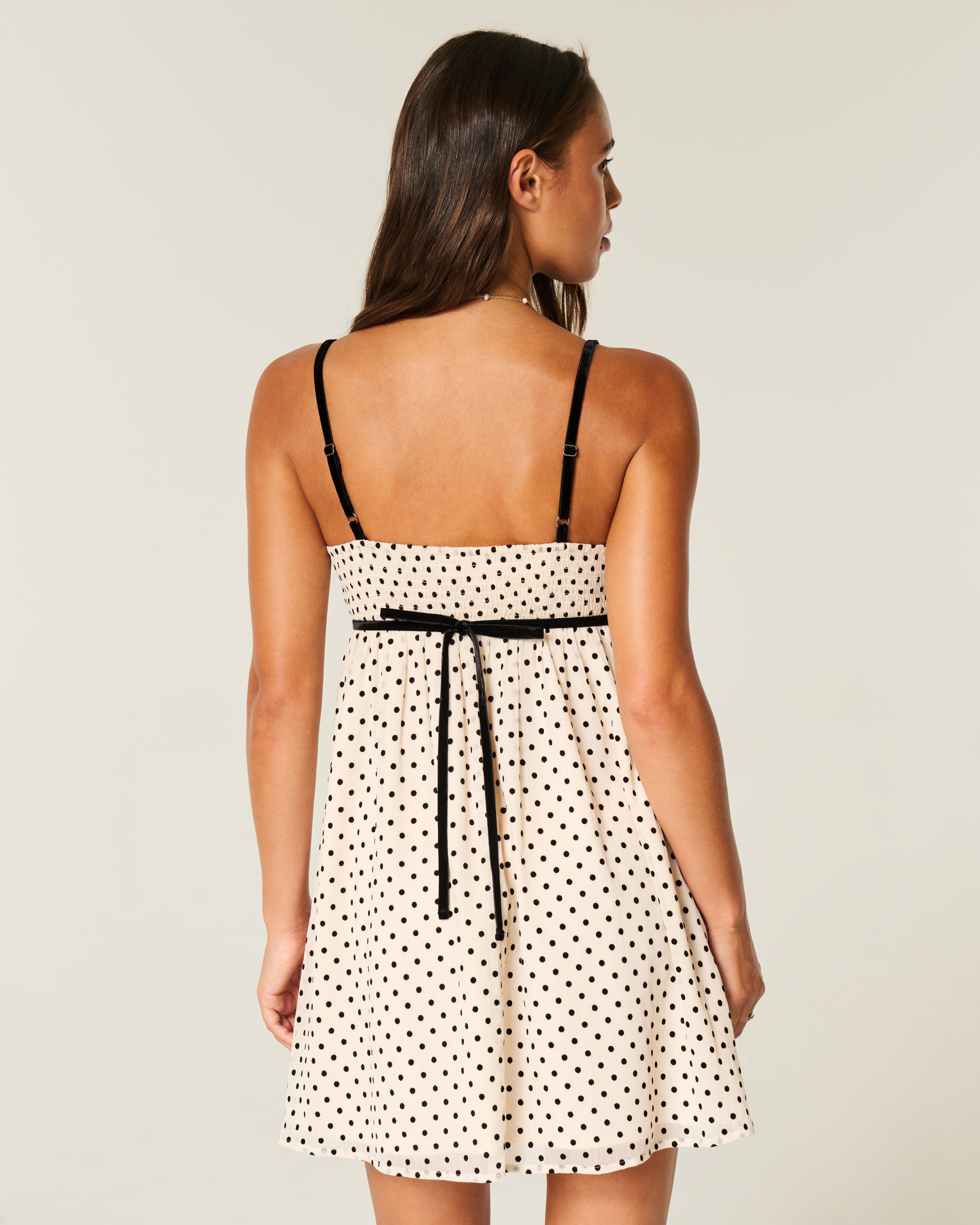 Chiffon Babydoll Mini Dress