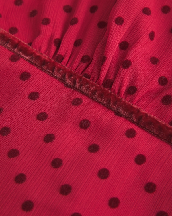 Chiffon Babydoll Mini Dress