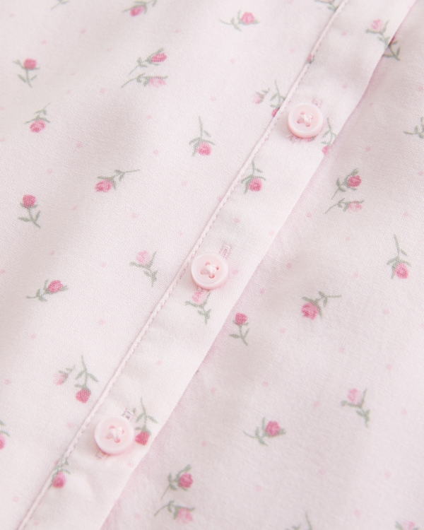 hollister button front a line dress Buy Hollister Drop Waist Button Front Mini Dress from Next USA
