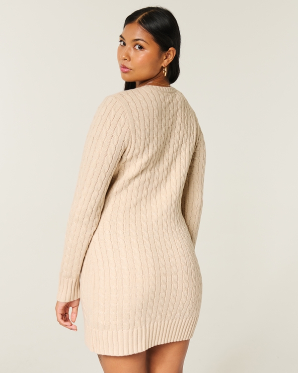 cute sweater dresses Cute Floral Long Sleeve Sweater Dresses For body measurements please visit our Size Guide Heather Twofer Floral Sweater Mini