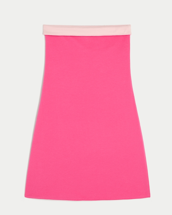 Taylor Reversible Tube Mini Dress, Raspberry view 1