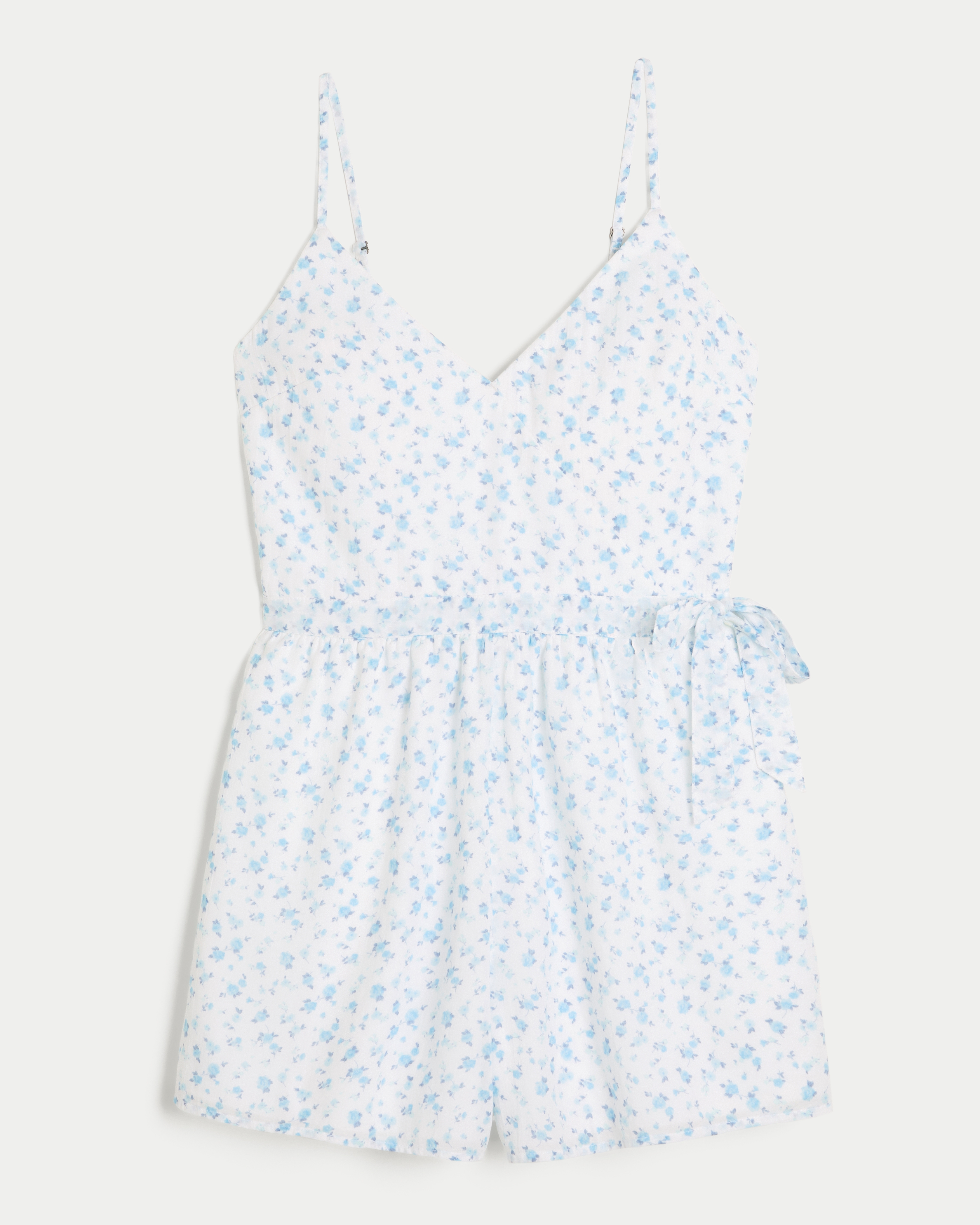 Hollister V-neck Side Tie Romper