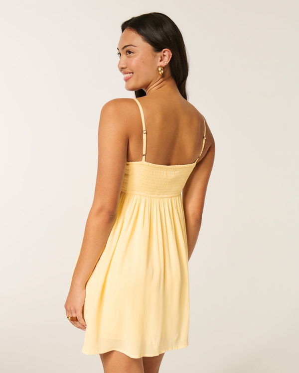 green emerald velvet dress Turquoise Gold Babydoll Dress – Namaslay Collective main image 0